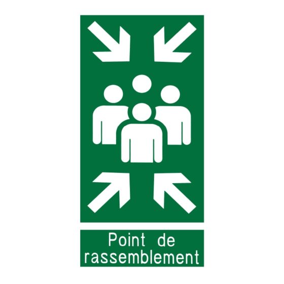 Plaque Point de Rassemblement